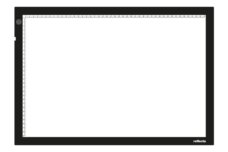 Panoul LED Reflecta 10319 Ultra-subțire, Negru