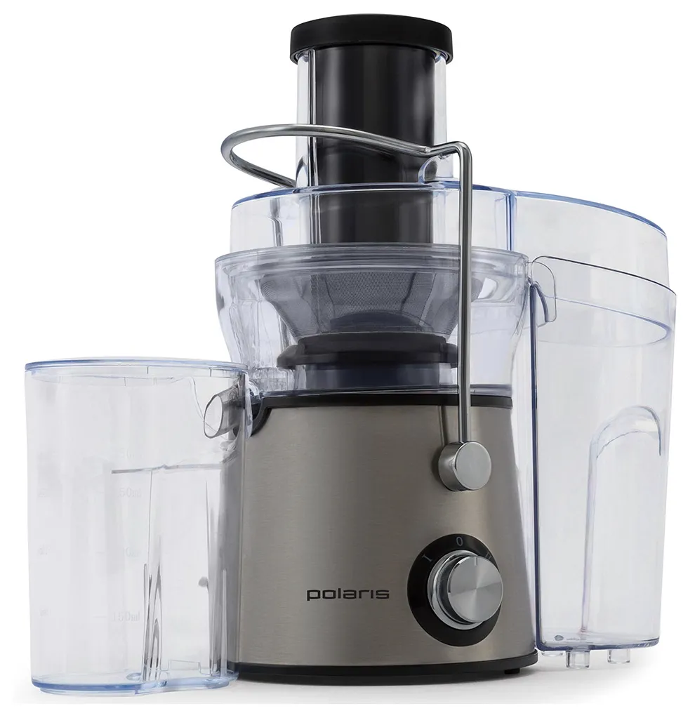 Storcător de fructe și legume Polaris PEA1142A, Negru Inox