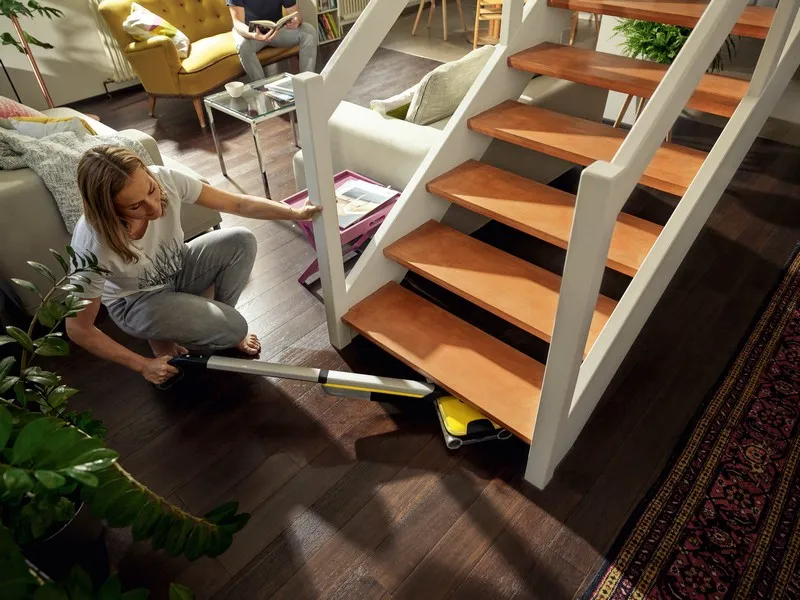 Mop electric Karcher FC 7 Cordless, Galben