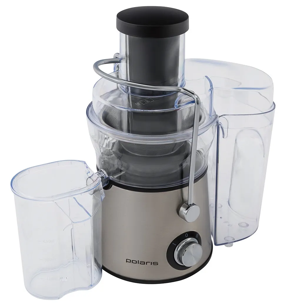 Storcător de fructe și legume Polaris PEA1142A, Negru Inox