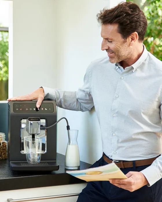 Espressor automat KRUPS EA895N10, Gri