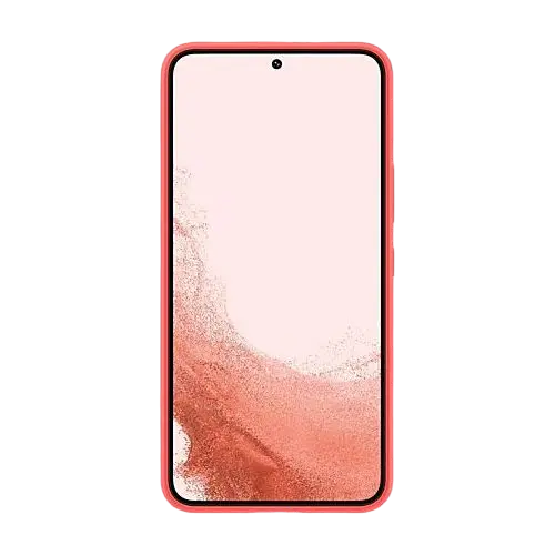 Husă Samsung Silicone Cover for Galaxy S22, Roșu