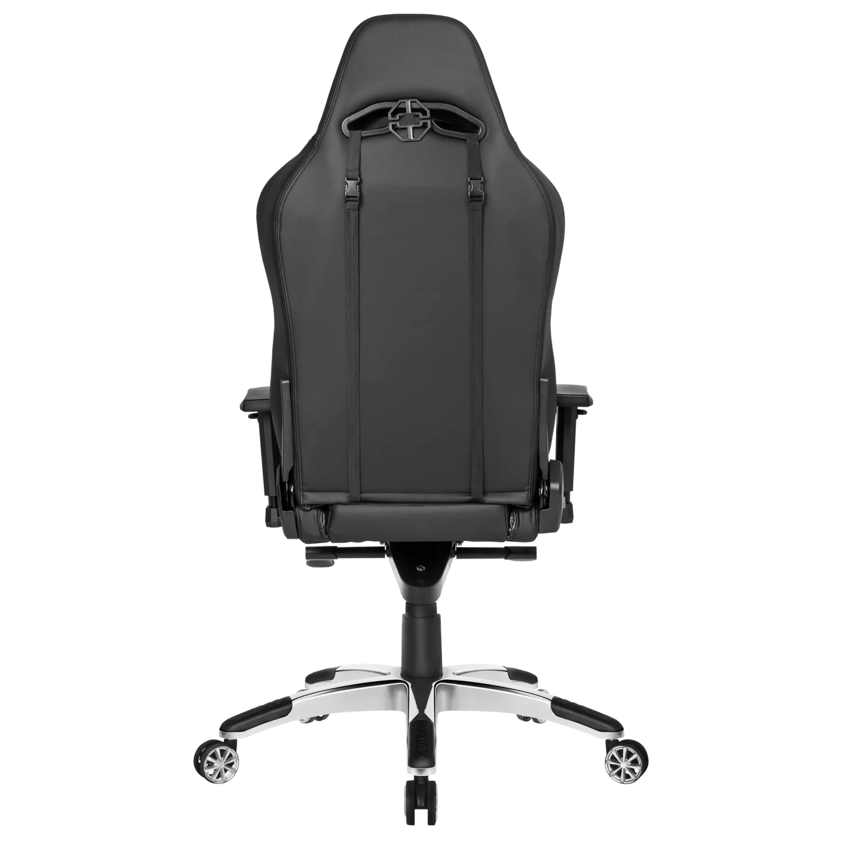 Scaun Gaming AKRacing MASTERS Premium, PU piele, Negru