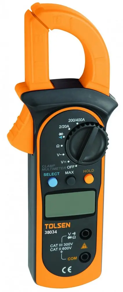 Мультиметр с цифровым зажимом TOLSEN
