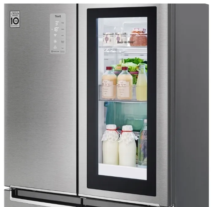 Frigider LG GC-Q22FTAKL, Argintiu