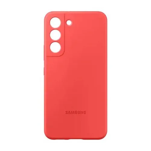 Husă Samsung Silicone Cover for Galaxy S22, Roșu