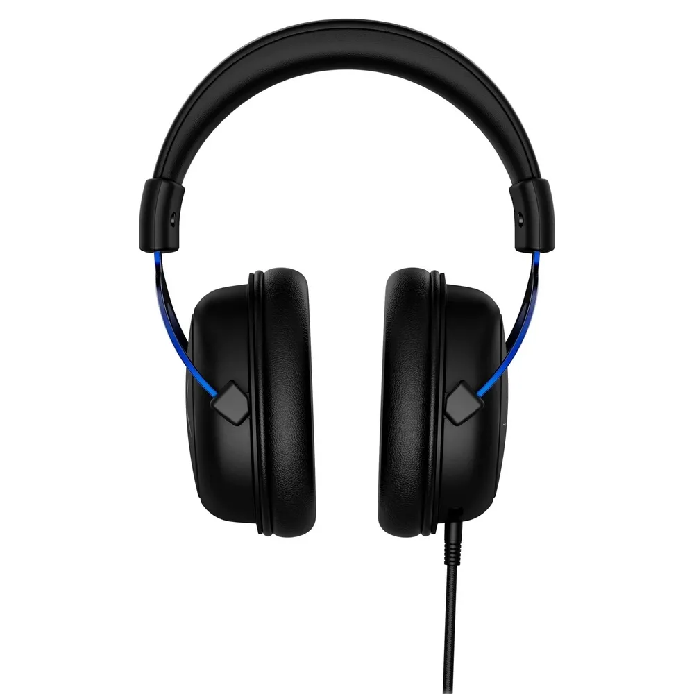 Gaming Headset HyperX Cloud Blue PS5, 53mm driver, 41 Ohm, 15-25khz, 95db, 337g., Black/Blue