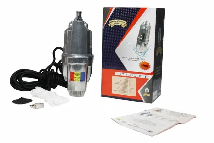 Pompa submersibila Micul Fermier 450W, 2 sorburi (Vibratie)