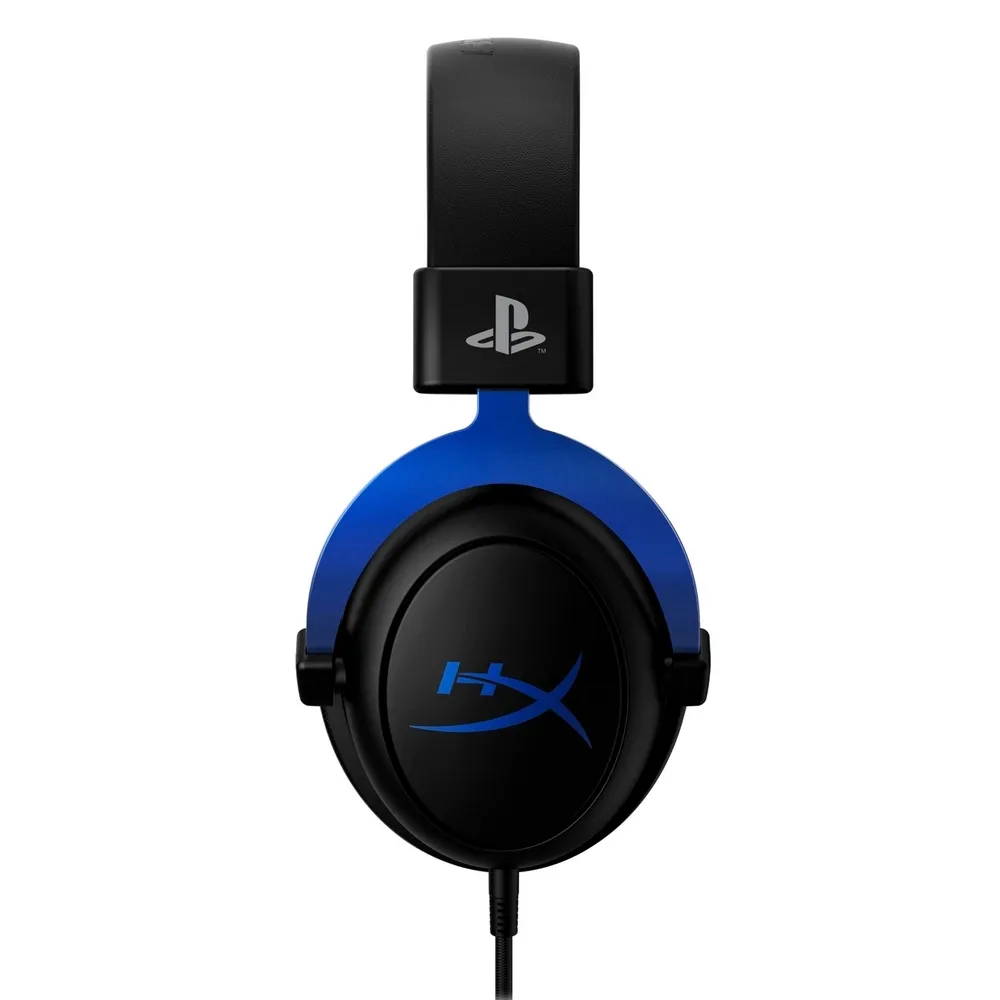 Gaming Headset HyperX Cloud Blue PS5, 53mm driver, 41 Ohm, 15-25khz, 95db, 337g., Black/Blue