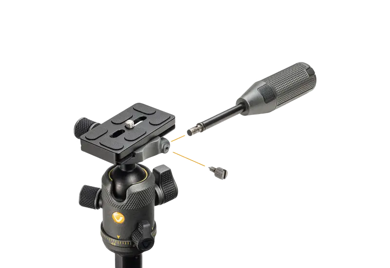 Monopod Vanguard VEO 2S AM-234TBP, Cap video/Cap trepied de minge, Gri