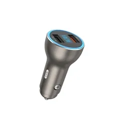 Incărcător auto XO CC26, 12W, Gri
