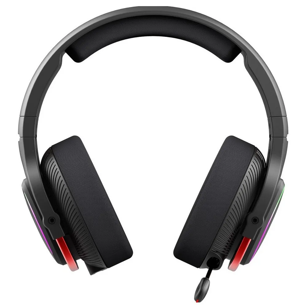 Wireless Gaming Headset Bloody MR710, 50mm driver, 16Ohm, 105db, RGB, BT/3.5mm/2.4 Ghz, Black