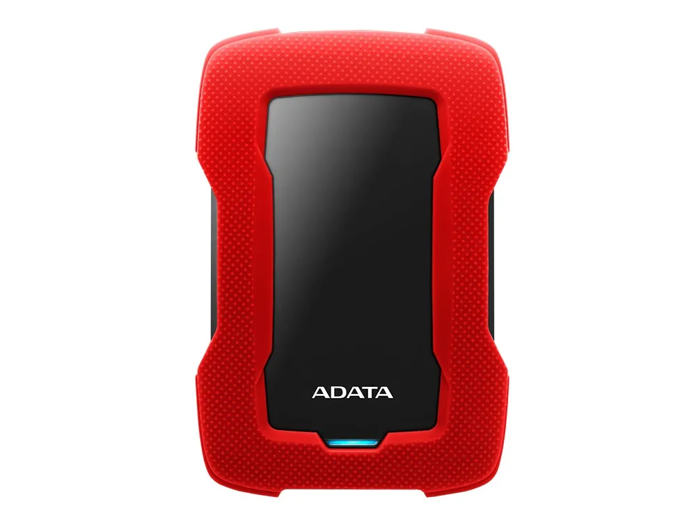 Внешний портативный жесткий диск ADATA HD330, 1 ТБ, Красный (AHD330-1TU31-CRD)