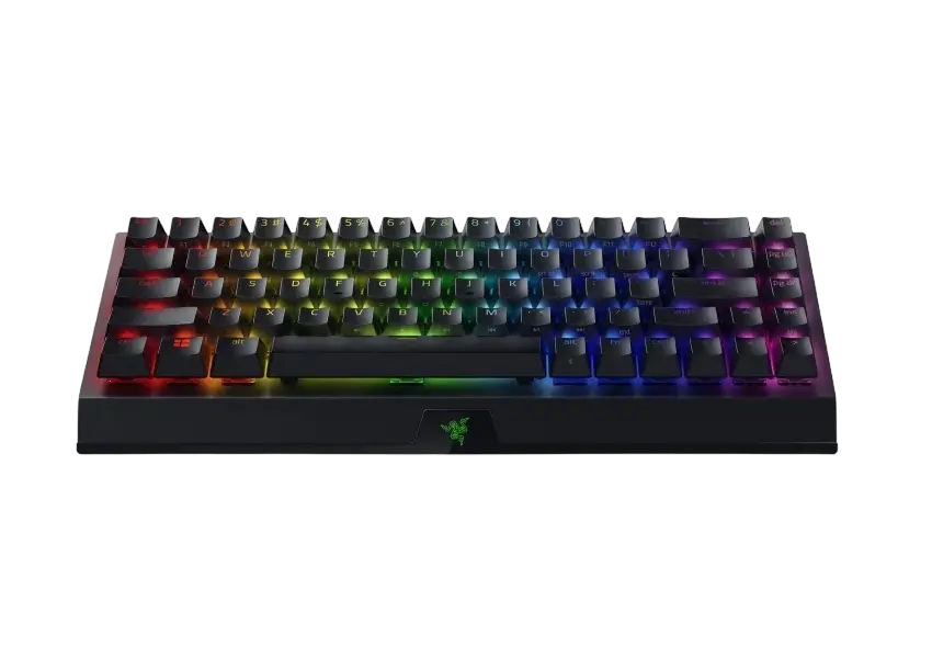 Wireless Gaming Keyboard Razer BlackWidow V3 Mini, 65%, Yellow SW, RGB, US Layout, 2.4gHz/BT