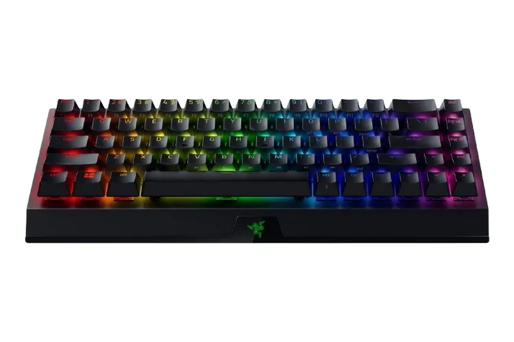Wireless Gaming Keyboard Razer BlackWidow V3 Mini, 65%, Yellow SW, RGB, US Layout, 2.4gHz/BT