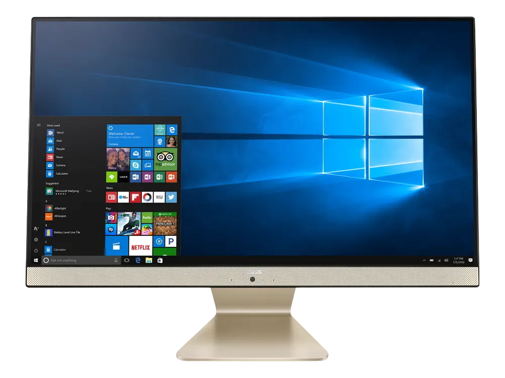 Computer All-in-One ASUS V241, 23,8", Intel Core i5-1135G7, 8GB/512GB, Windows 11 Home, Negru