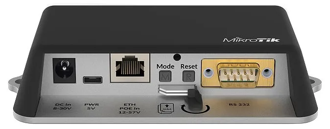 Беспроводная точка доступа MikroTik LtAP mini LTE, Чёрный
