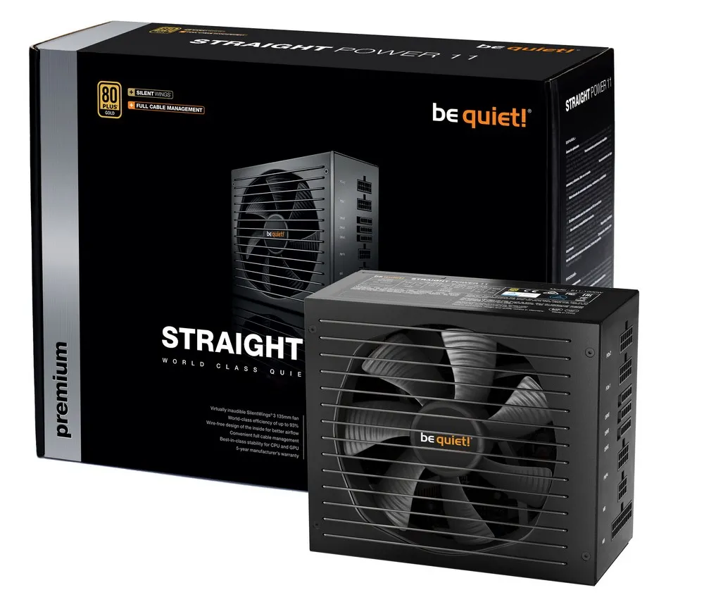 Блок питания для компьютеров be quiet! STRAIGHT POWER 11, 650Вт, ATX, Полностью модульный