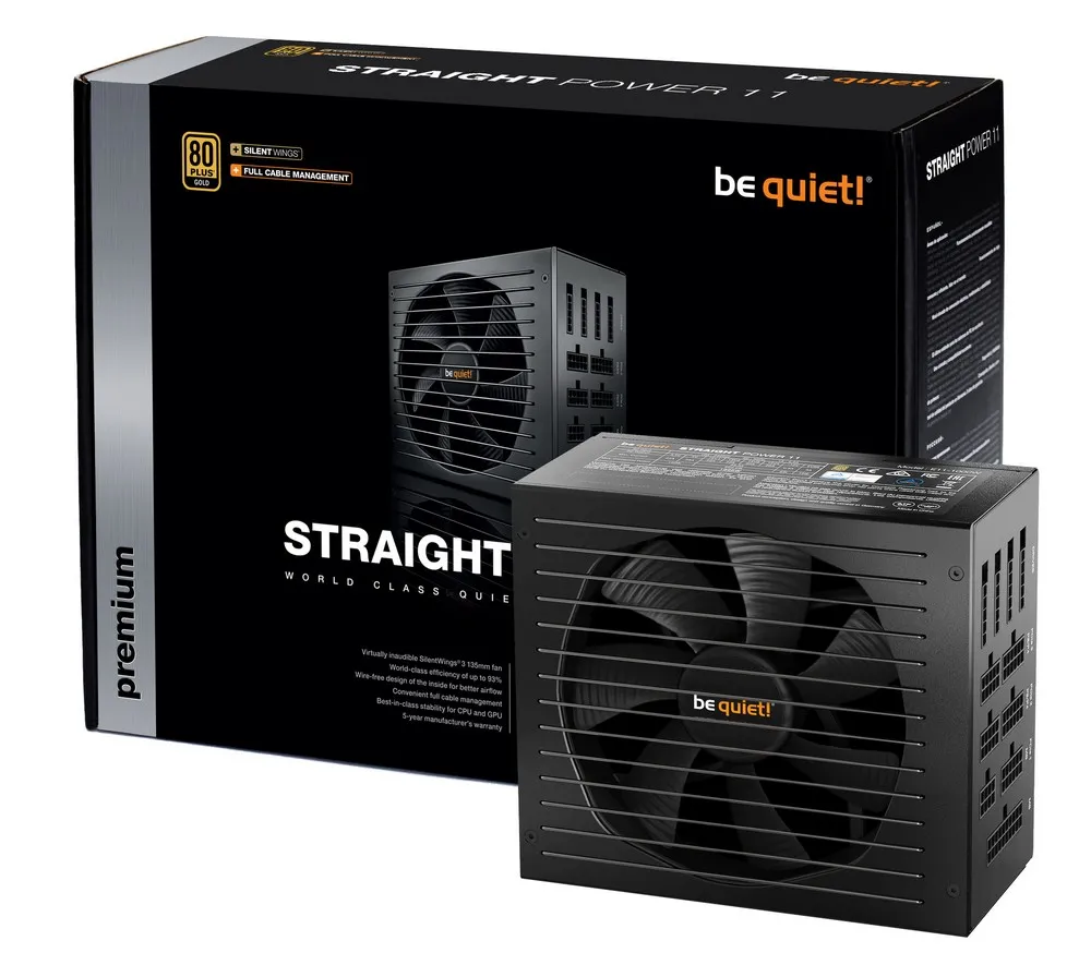 Блок питания для компьютеров be quiet! STRAIGHT POWER 11, 650Вт, ATX, Полностью модульный