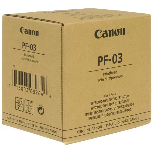 Print Head Canon PF-03 for iPF51x,60x,61x,71x,81x,82x,510x,600x,610x,800x,810x,900x,910x Series