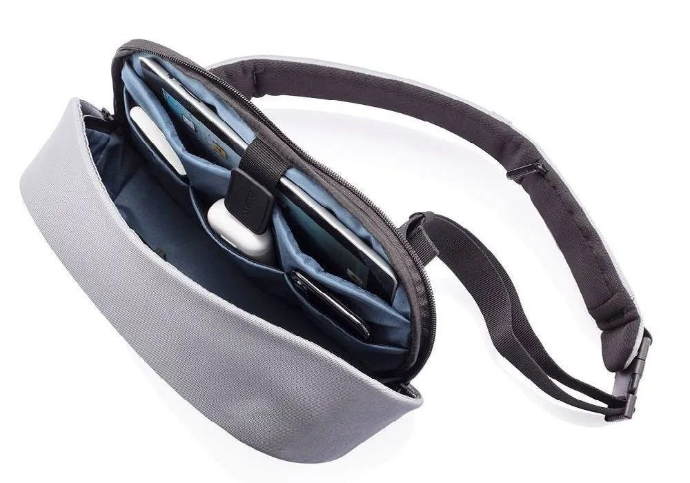 Geantă pentru Tabletă Bobby Sling, 9,7", Poliester, Gri