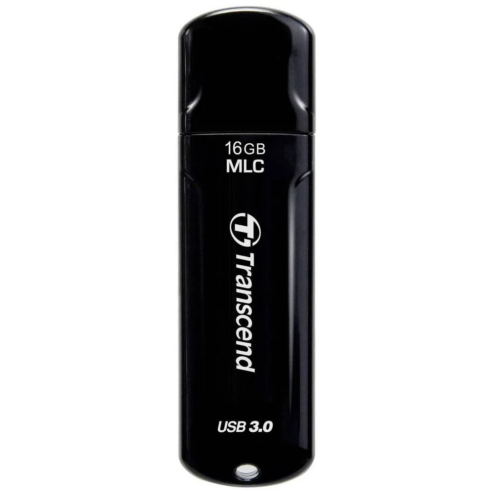 USB Flash накопитель Transcend JetFlash 750, 16Гб, Чёрный