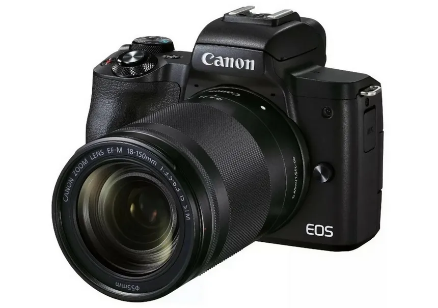 DC Canon EOS M50 Mark II, Black & EF-M 18-150mm f/3.5-6.3 IS STM KIT