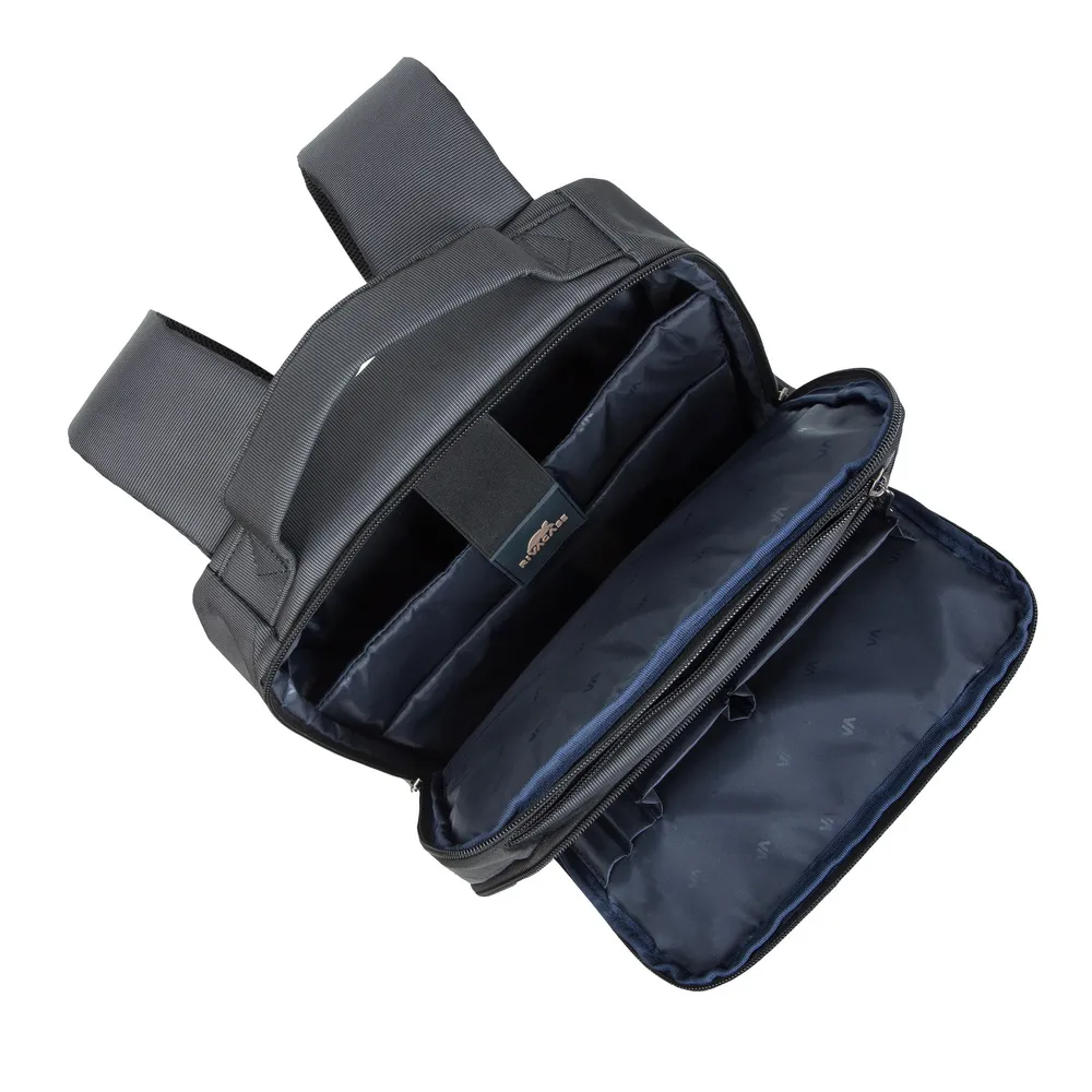 Rucsac pentru Laptop RivaCase Central, 15.6", Poliester, Negru