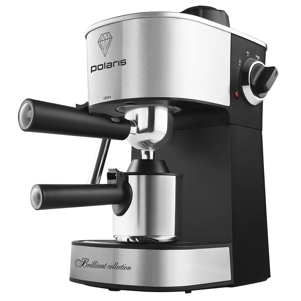 Espressor manual Polaris PCM 4011, 800 W, Negru