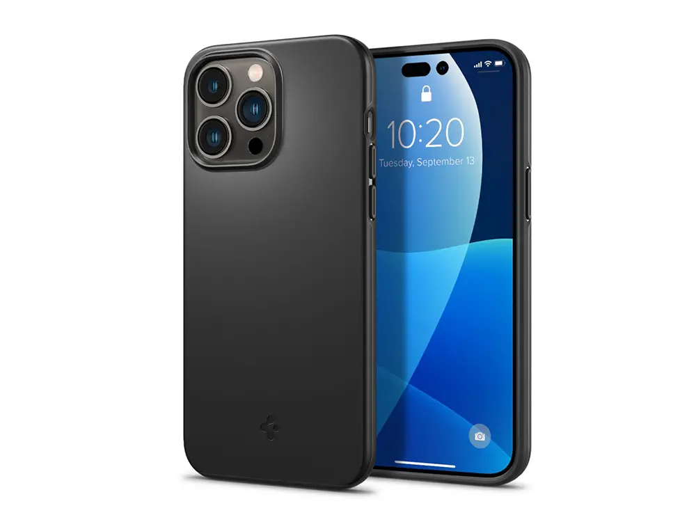 Spigen iPhone 14 Pro, Thin Fit, Black