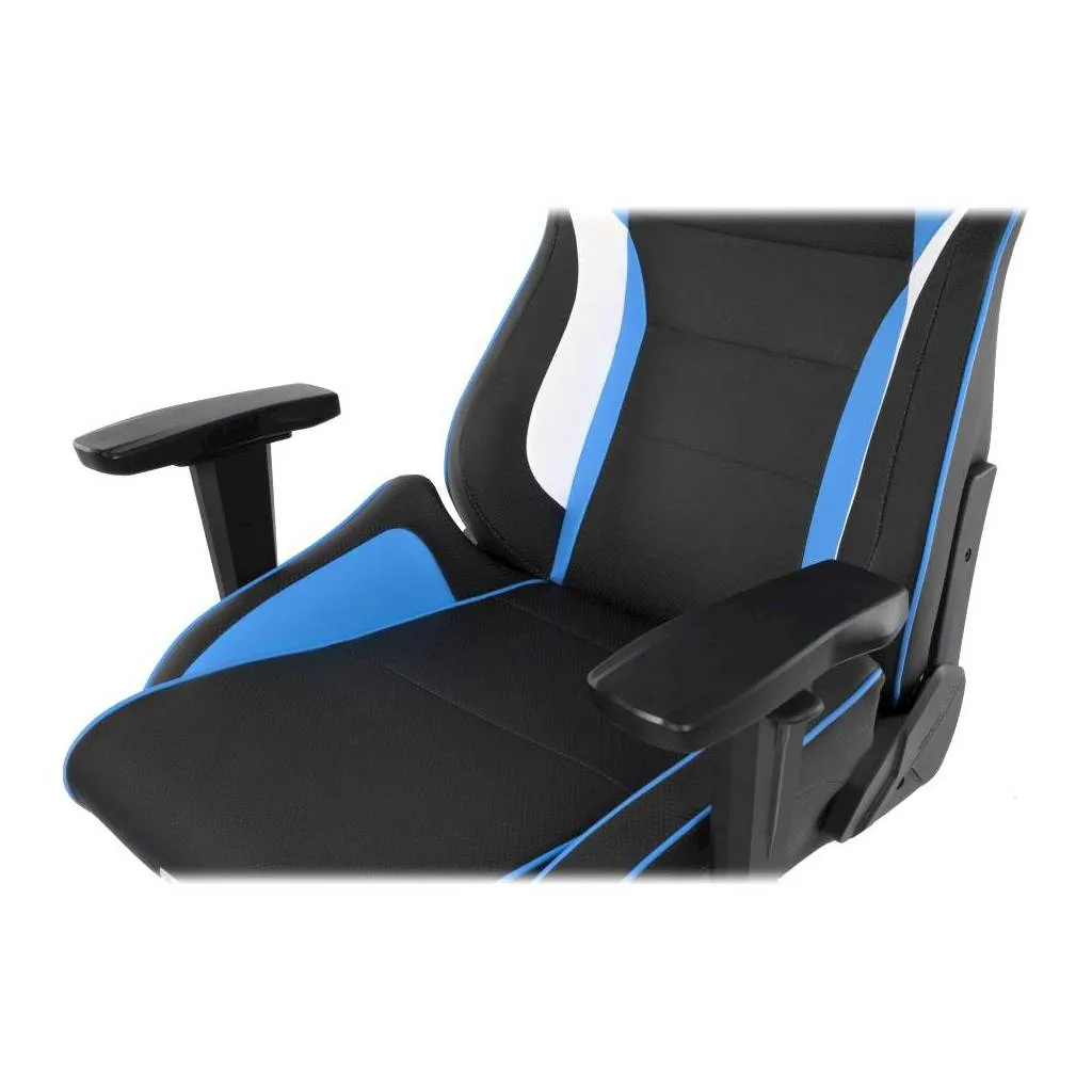 Scaun Gaming AKRacing MASTERS Pro, PU piele, Albastru