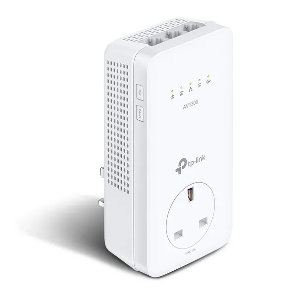 Адаптер Powerline TP-LINK TL-WPA8631P, AV1300, 1300 Mбит/c, Белый