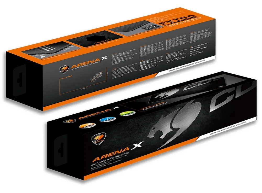 Игровой коврик для мыши Cougar ARENA X, Extra Large, Чёрный