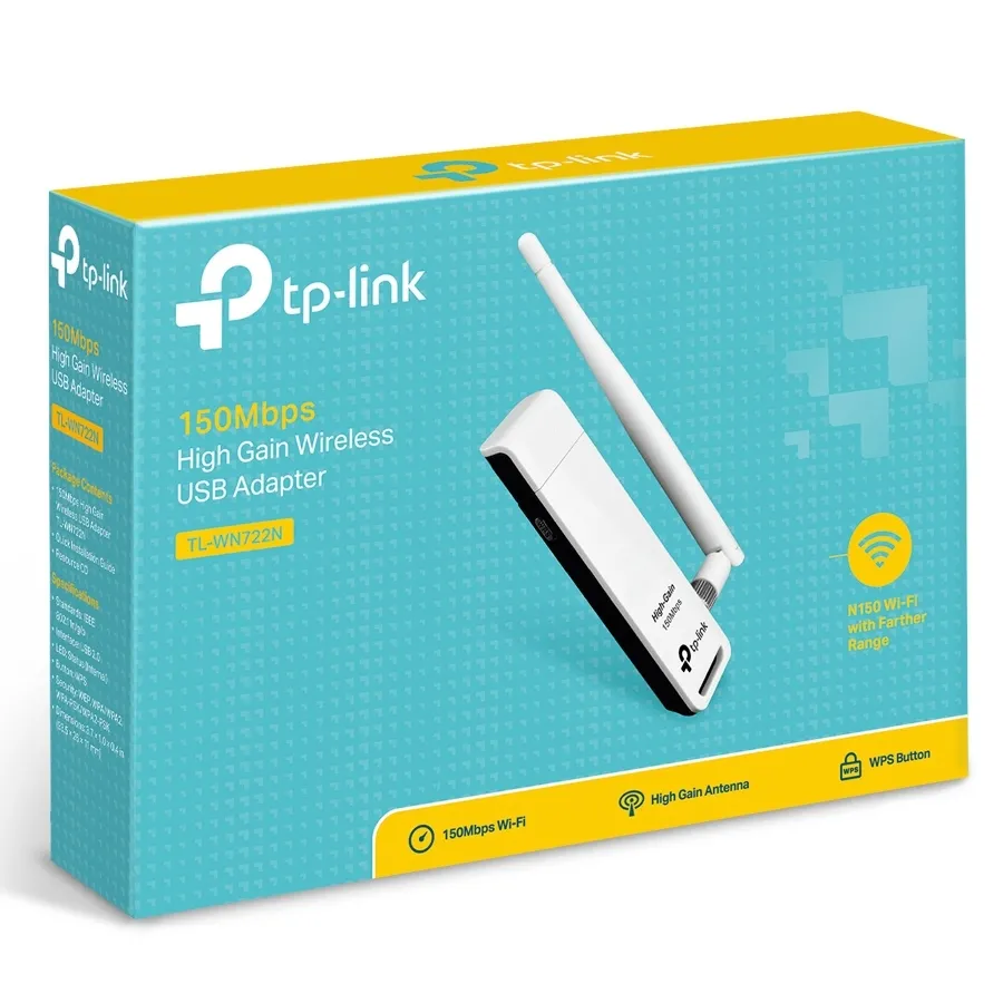USB Aдаптер TP-LINK TL-WN722N