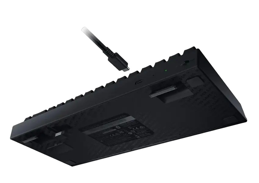 Wireless Gaming Keyboard Razer BlackWidow V3 Mini, 65%, Green SW, RGB, US Layout, 2.4gHz/BT