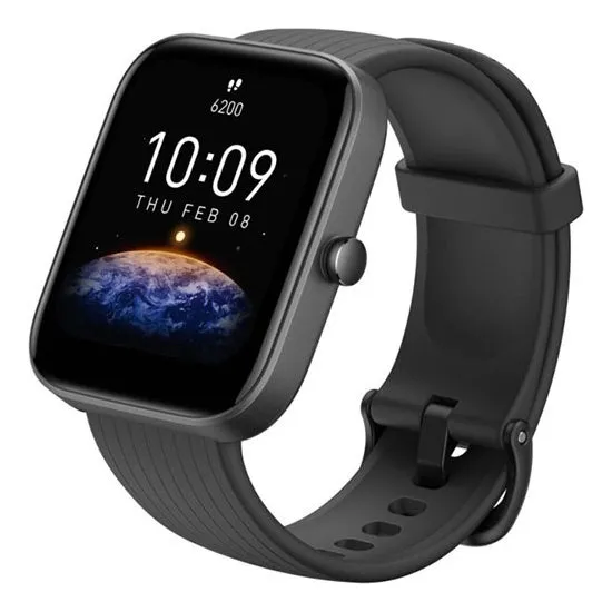 Ceas inteligent Xiaomi Amazfit Bip 3 Pro, 44mm, Negru