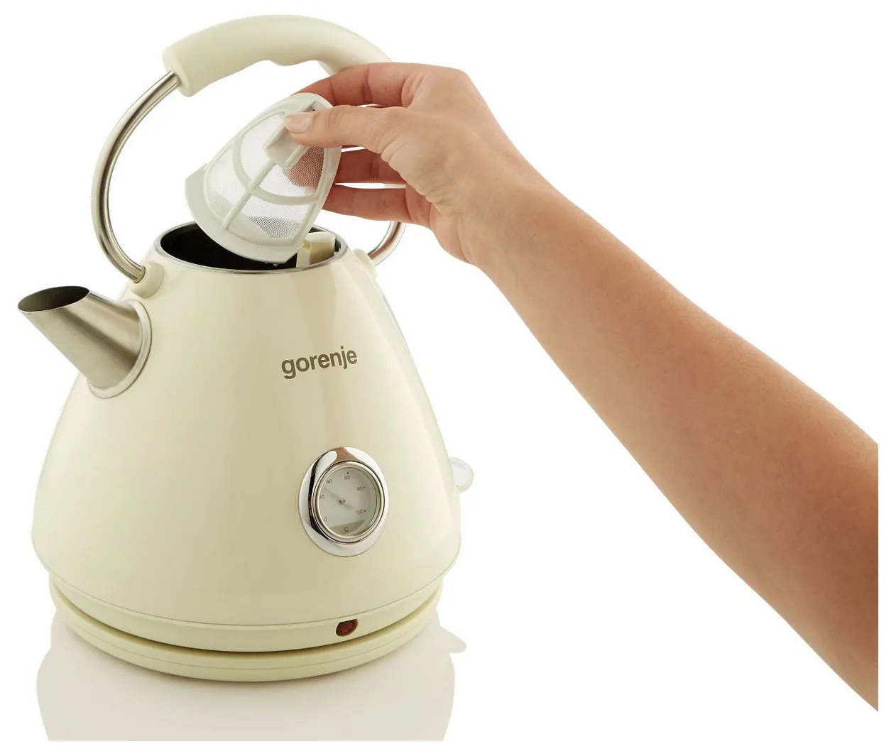 Электрочайник Gorenje K17CLI, Бежевый