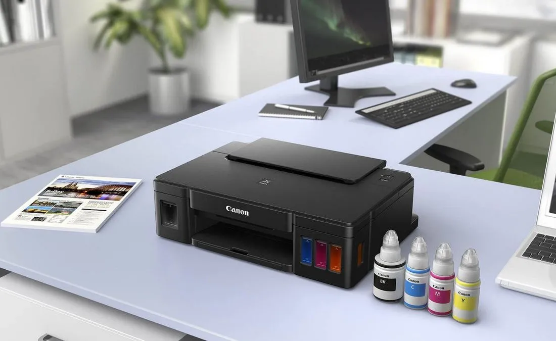 Imprimantă cu jet de cerneală Canon PIXMA G1411, A4, Negru