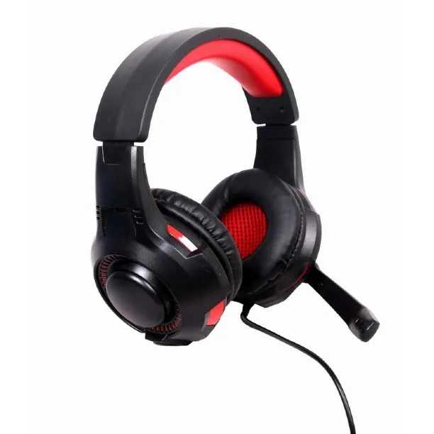 Căști gaming Gembird GHS-U-5.1-01, USB, Negru/Roșu