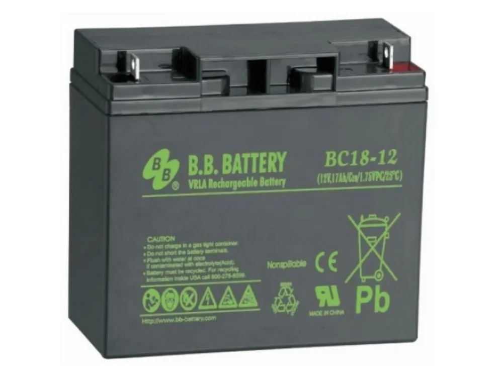 Acumulator UPS B.B. BC18-12, 12V, 18Ah