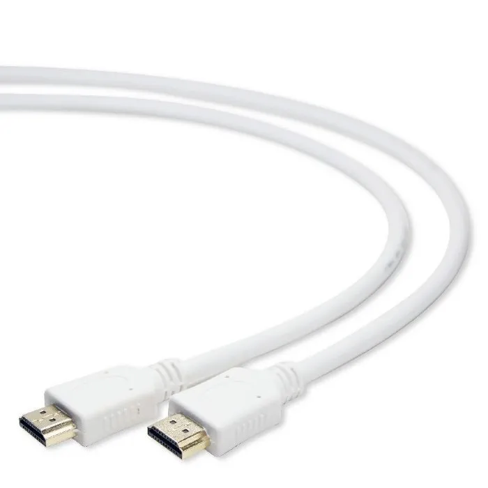 Cablu Video Cablexpert CC-HDMI4-W-6, HDMI (M) - HDMI (M), 1,8m, Alb