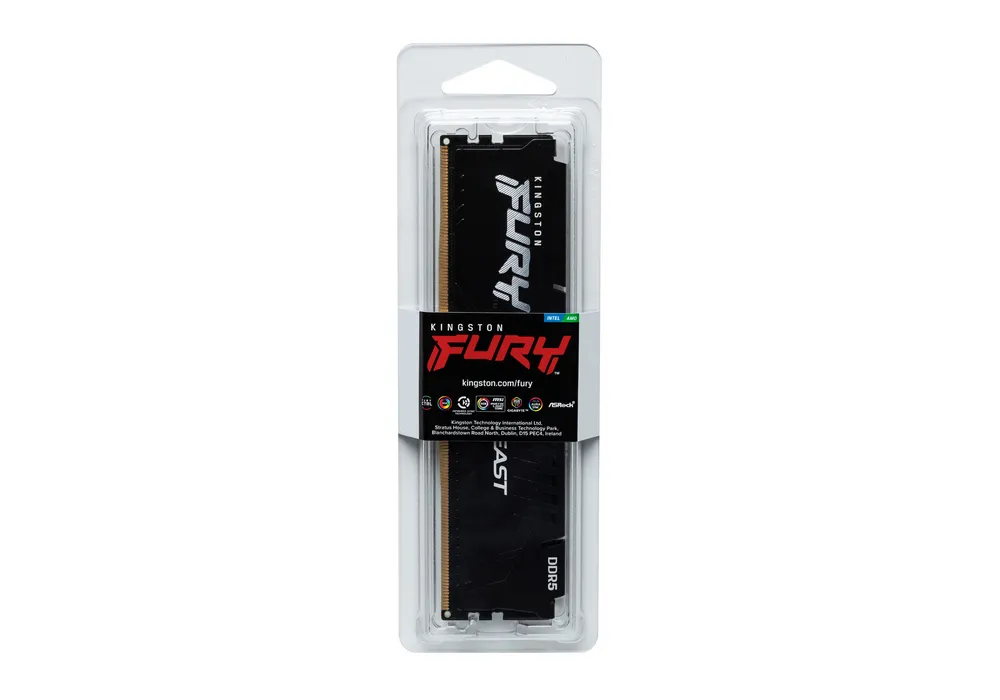 Оперативная память Kingston FURY Beast, DDR5 SDRAM, 4800 МГц, 32Гб, KF548C38BB-32 