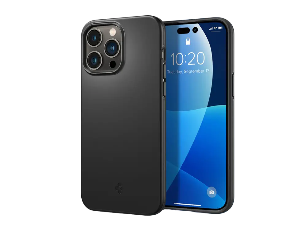Spigen iPhone 14 Pro, Thin Fit, Black