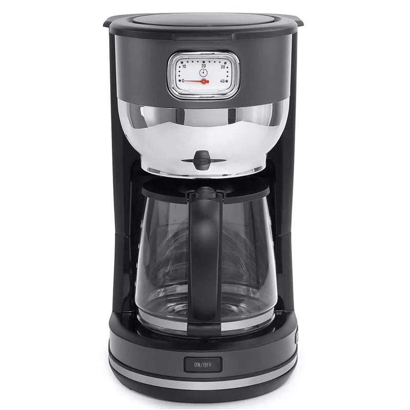 Капельная Кофеварка MUSE MS-220 DG, 1000Вт, Чёрный