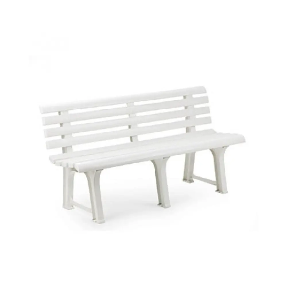 Banca de gradina Orchidea (alb)