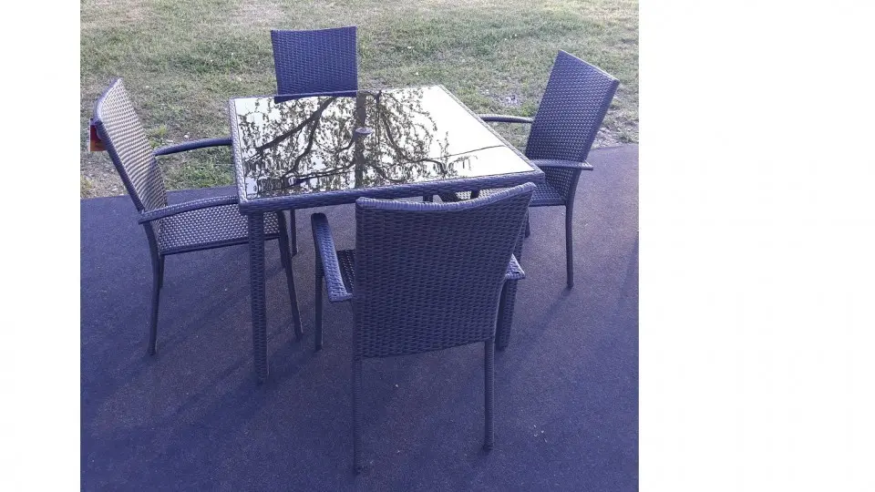 Scaun de gradina Avola (gri)