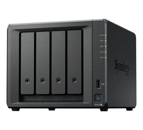 Сетевое хранилище SYNOLOGY DS423+, Чёрный