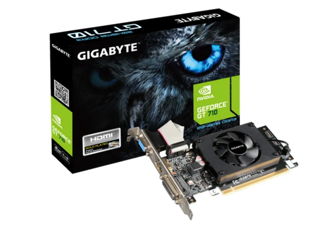 Placă Video Gigabyte GV-N710D3-2GL,  2GB 64-bit DDR3