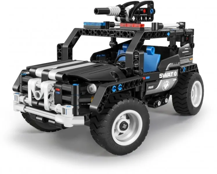 Constructor XTech Police Car