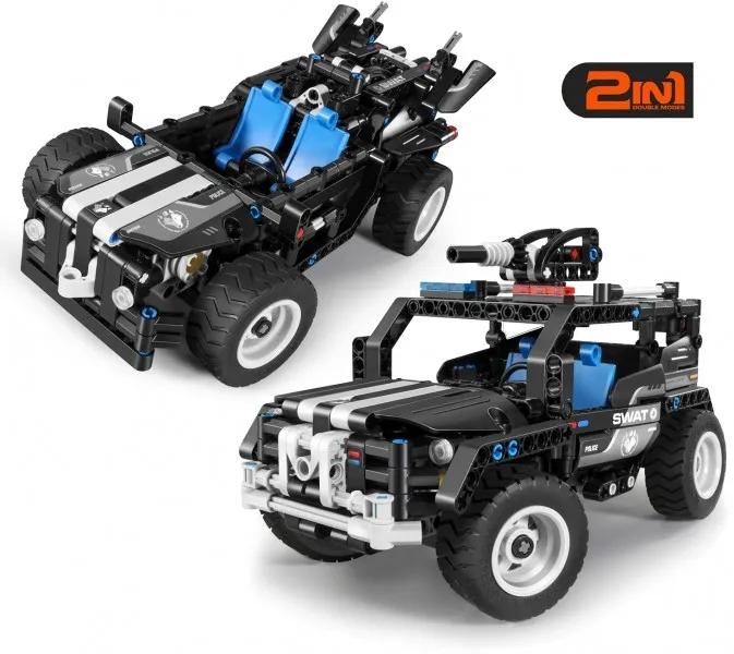 Constructor XTech Police Car